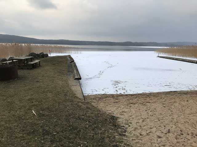 Österslövs badplats.