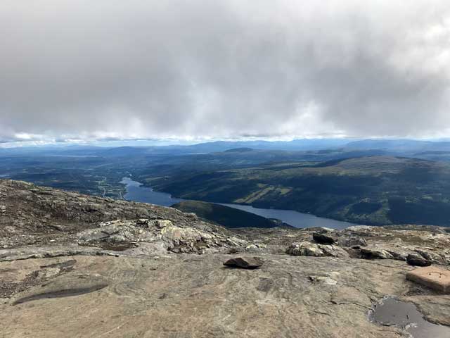 Fin utsikt från toppen på Åreskutan