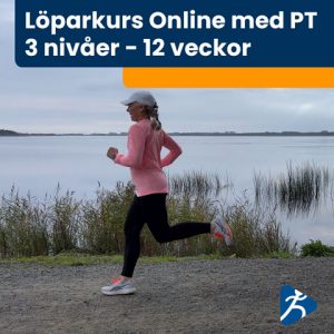 Löparkurs Online med PT i 3 månader från nybörjare till van löpare.